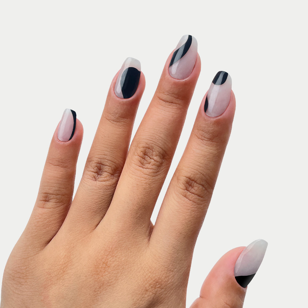 Black & White Harmony UV Streifen